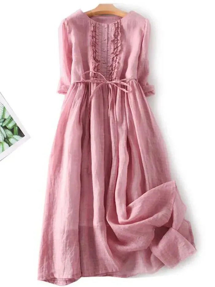 Sasha™ - Elegant Long Sleeve Dress