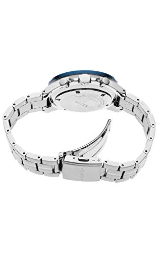 Seiko Men's Japanese Quartz Stainless Steel Strap, Silver, 0 Casual Watch (Model: SSB345)