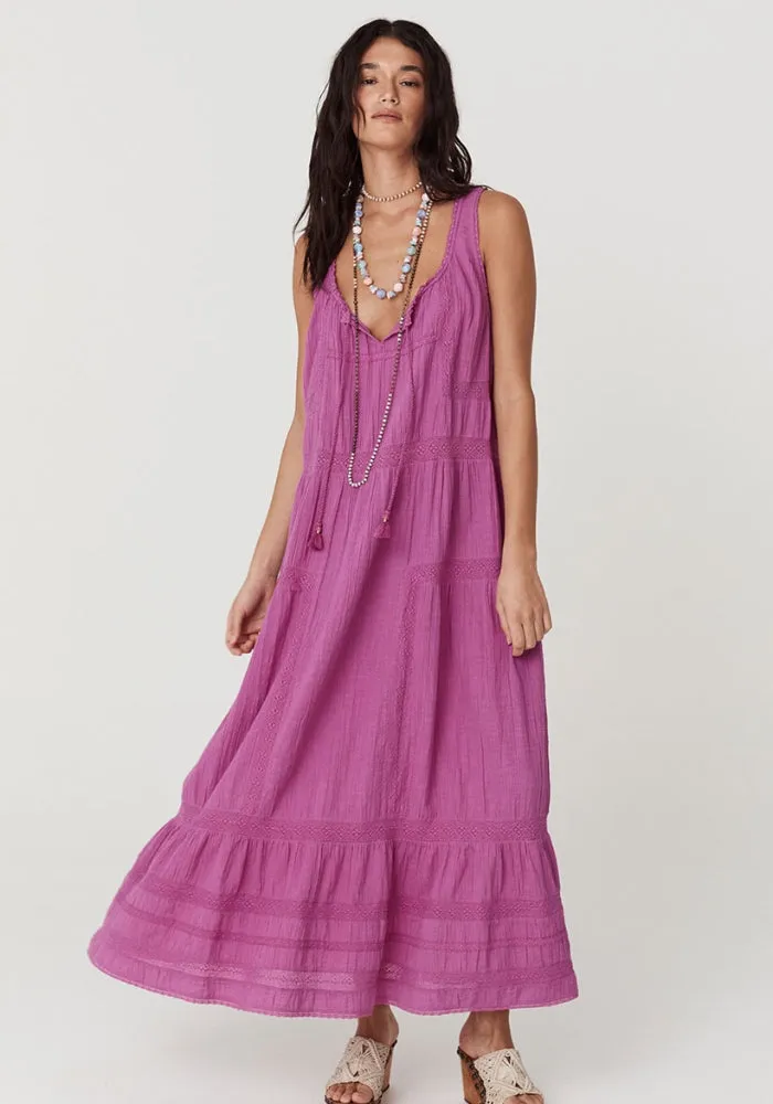 Serendipity Lace Sundress - Orchid