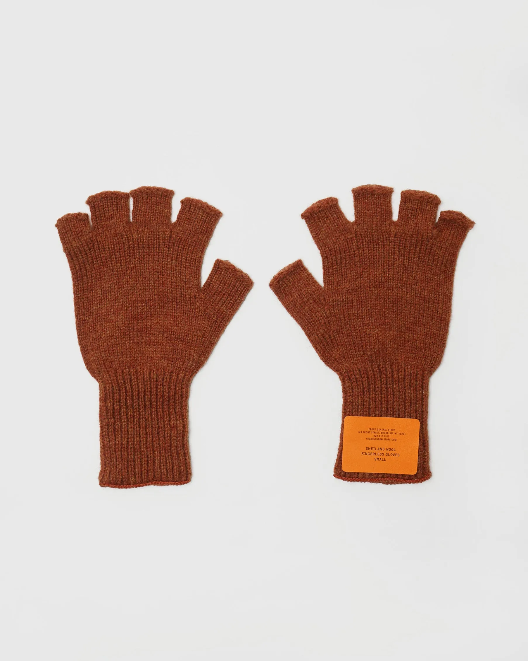Shetland Wool Fingerless Gloves