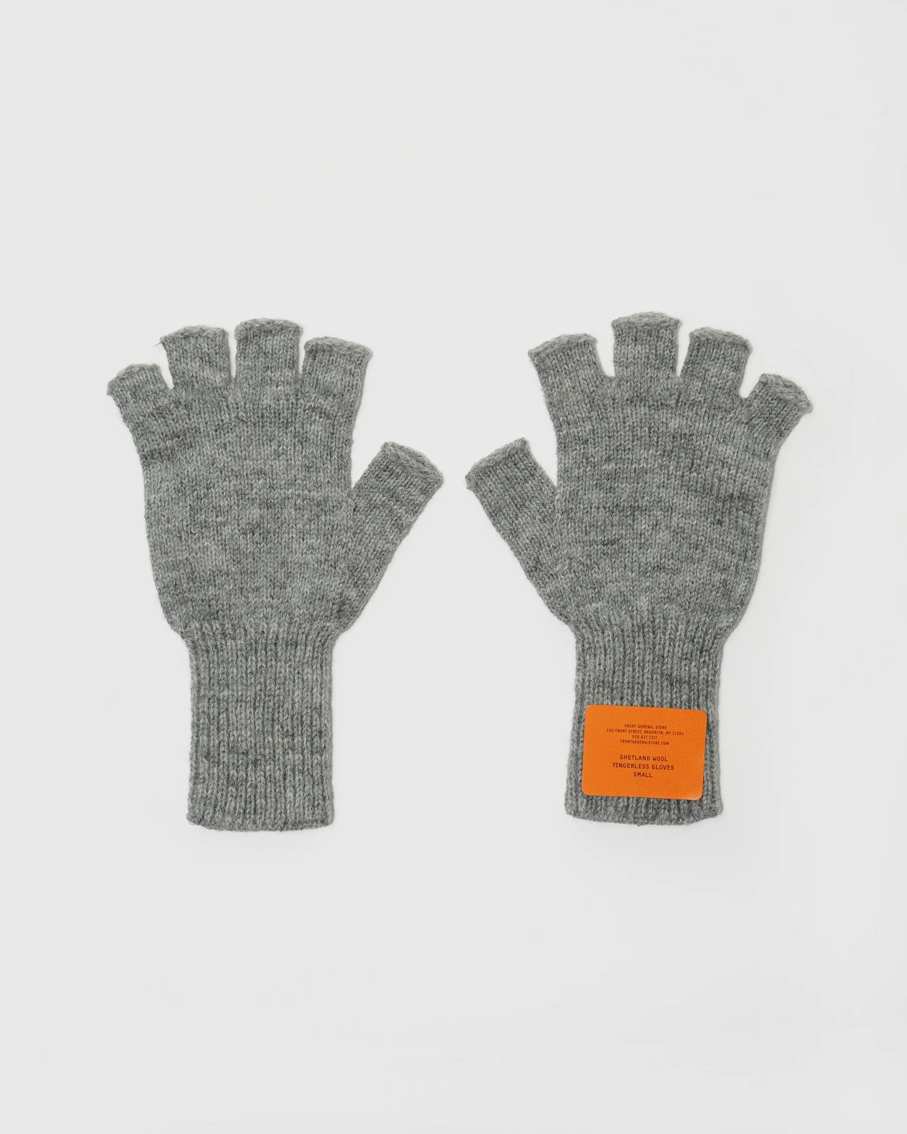 Shetland Wool Fingerless Gloves