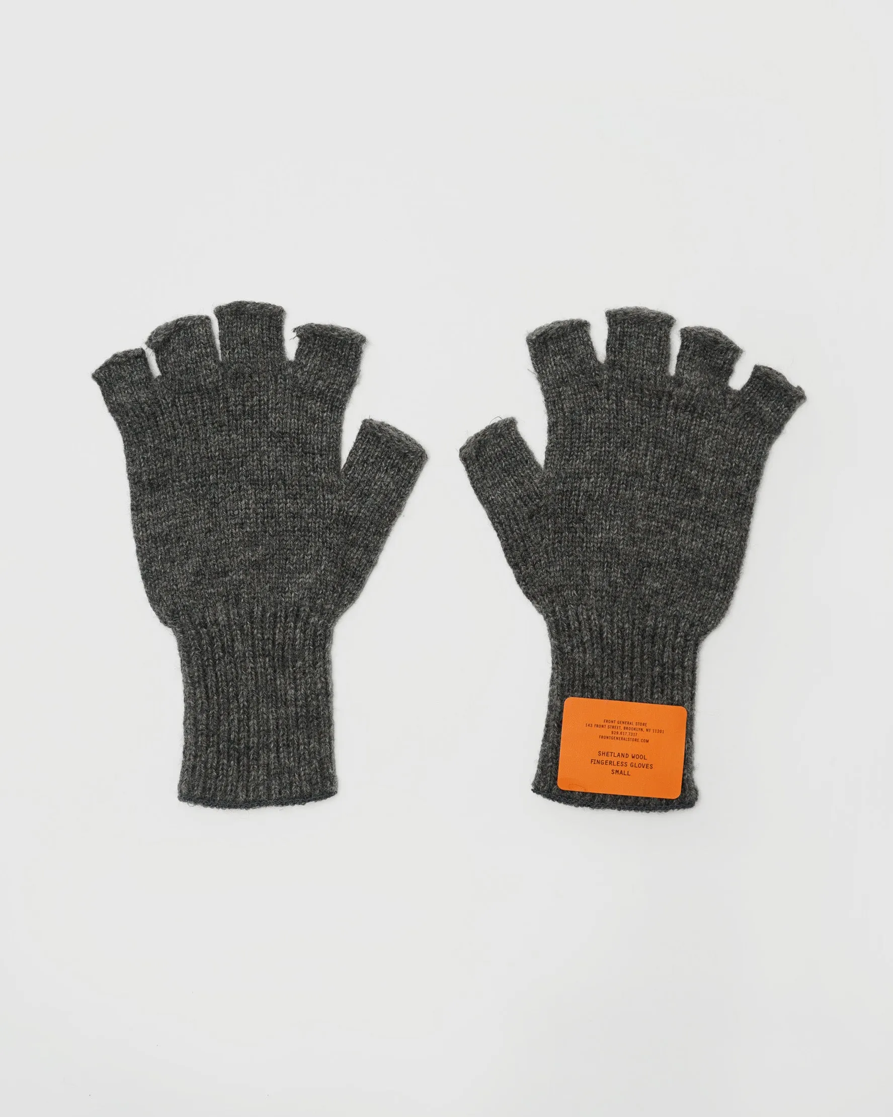 Shetland Wool Fingerless Gloves
