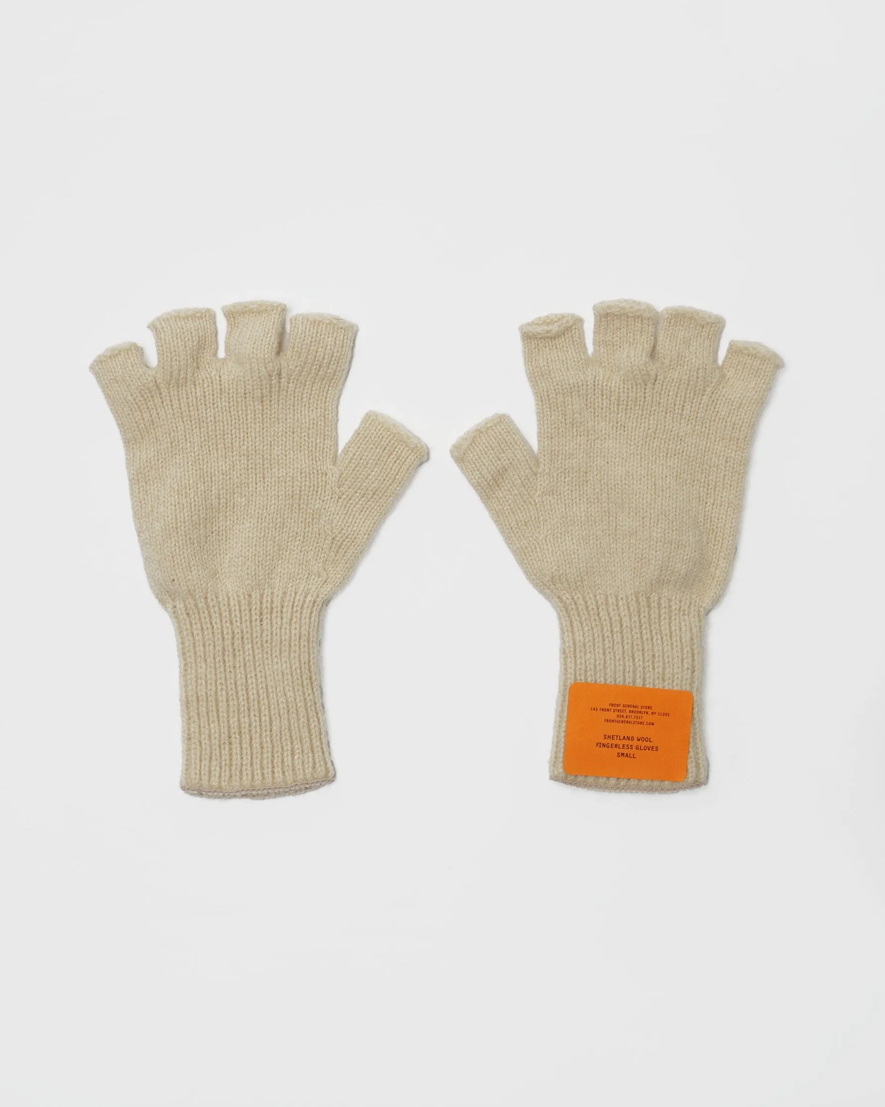Shetland Wool Fingerless Gloves