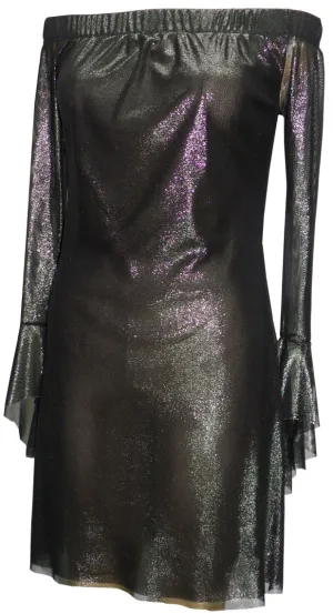 Shimmer Off The Shoulder Tunic