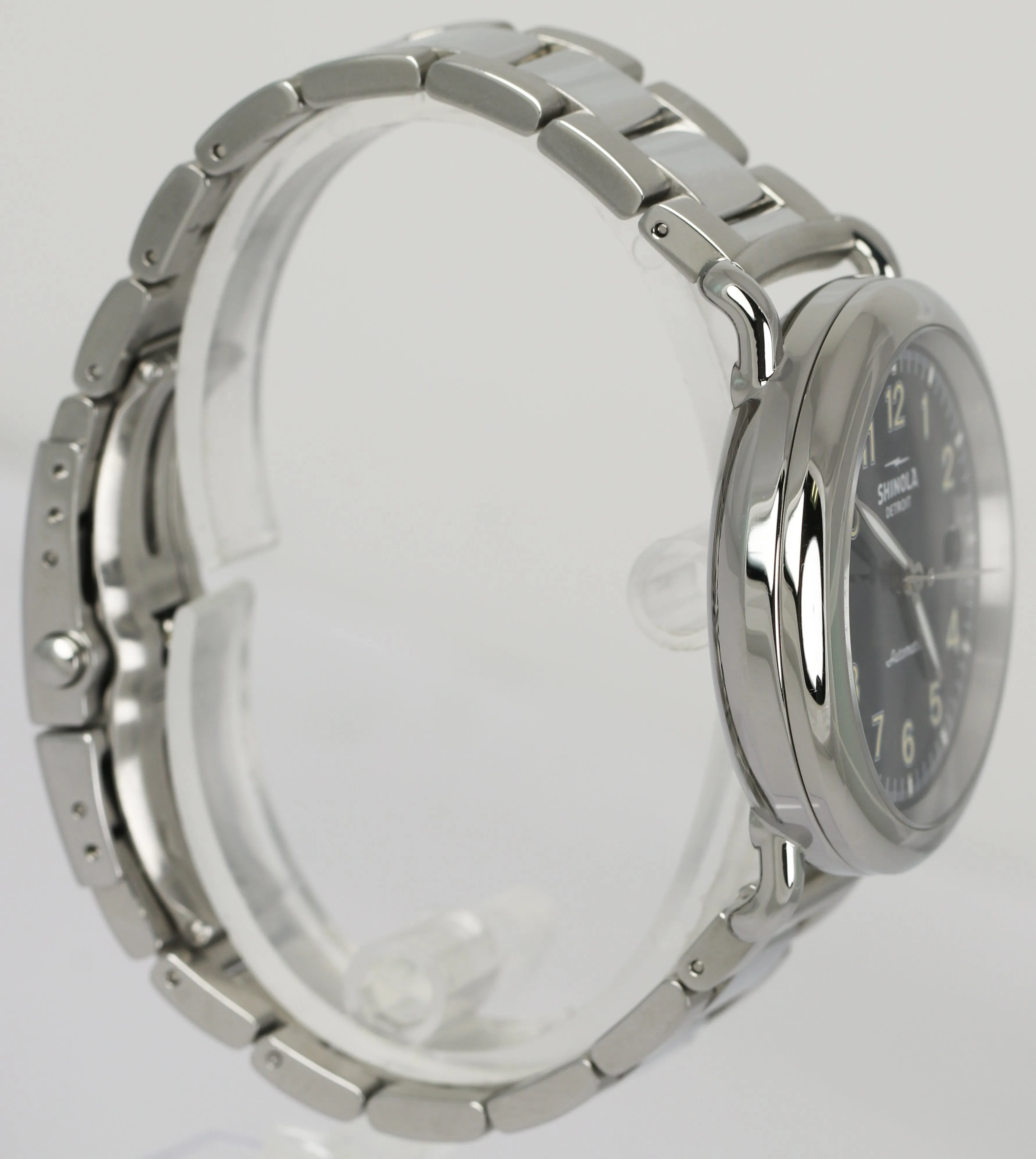 Shinola Detroit Canfield Blue Stainless Steel 43mm Automatic Watch