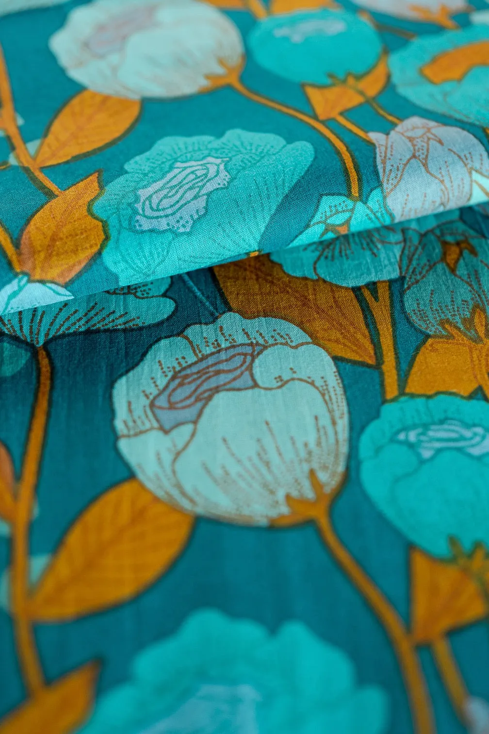 Sixties Tunic - Poppy Teal