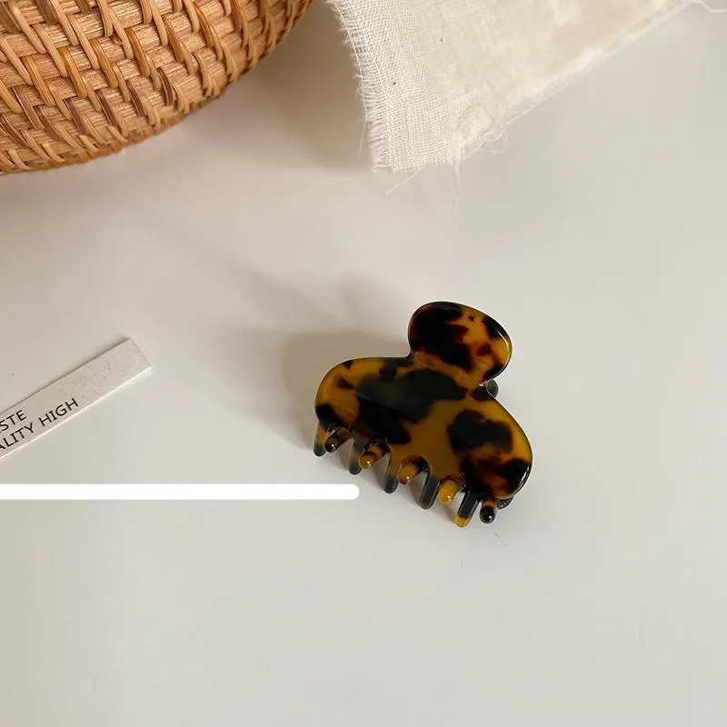 Small Color Leopard Pattern Hairpin