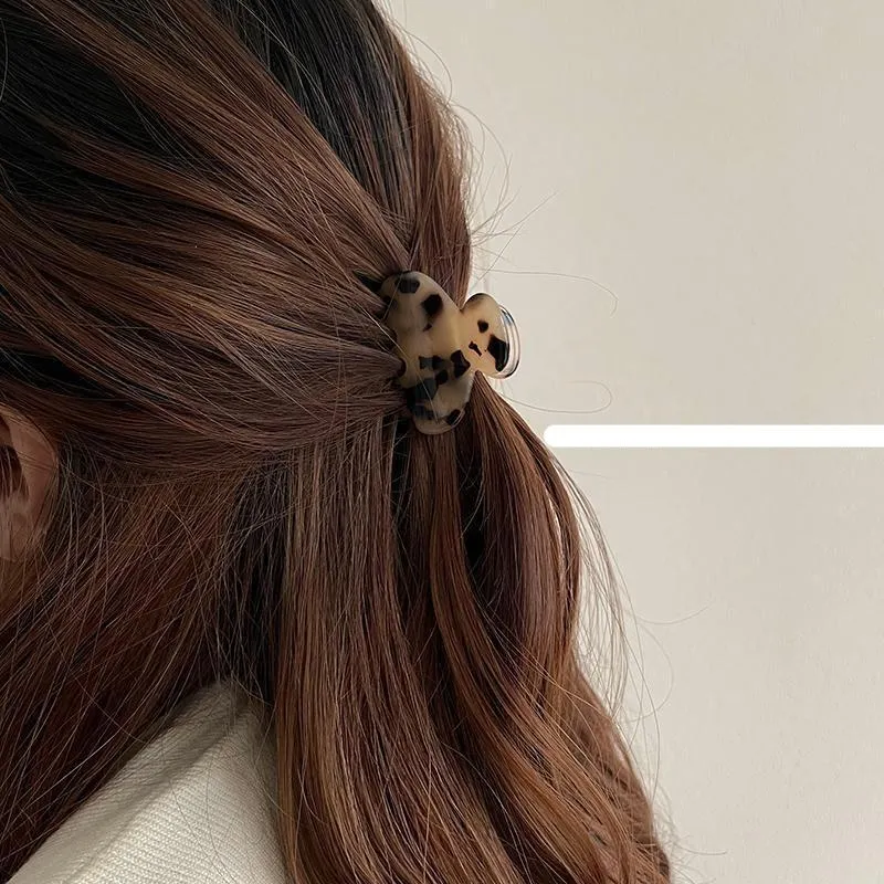 Small Color Leopard Pattern Hairpin