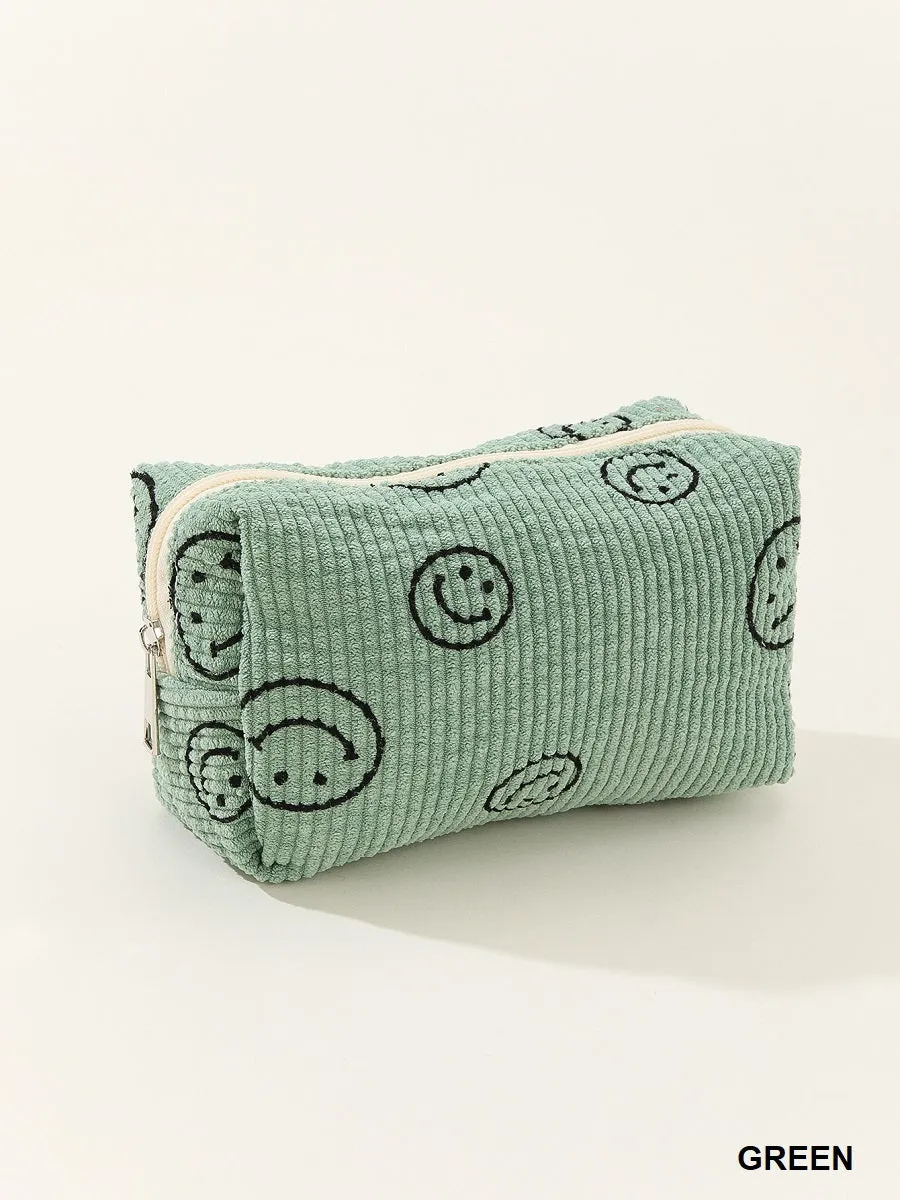 Smiley Cosmetic Bag