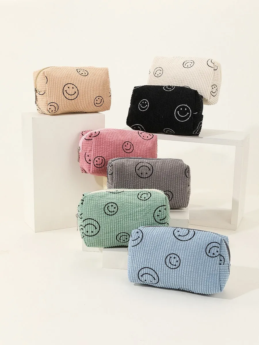 Smiley Cosmetic Bag