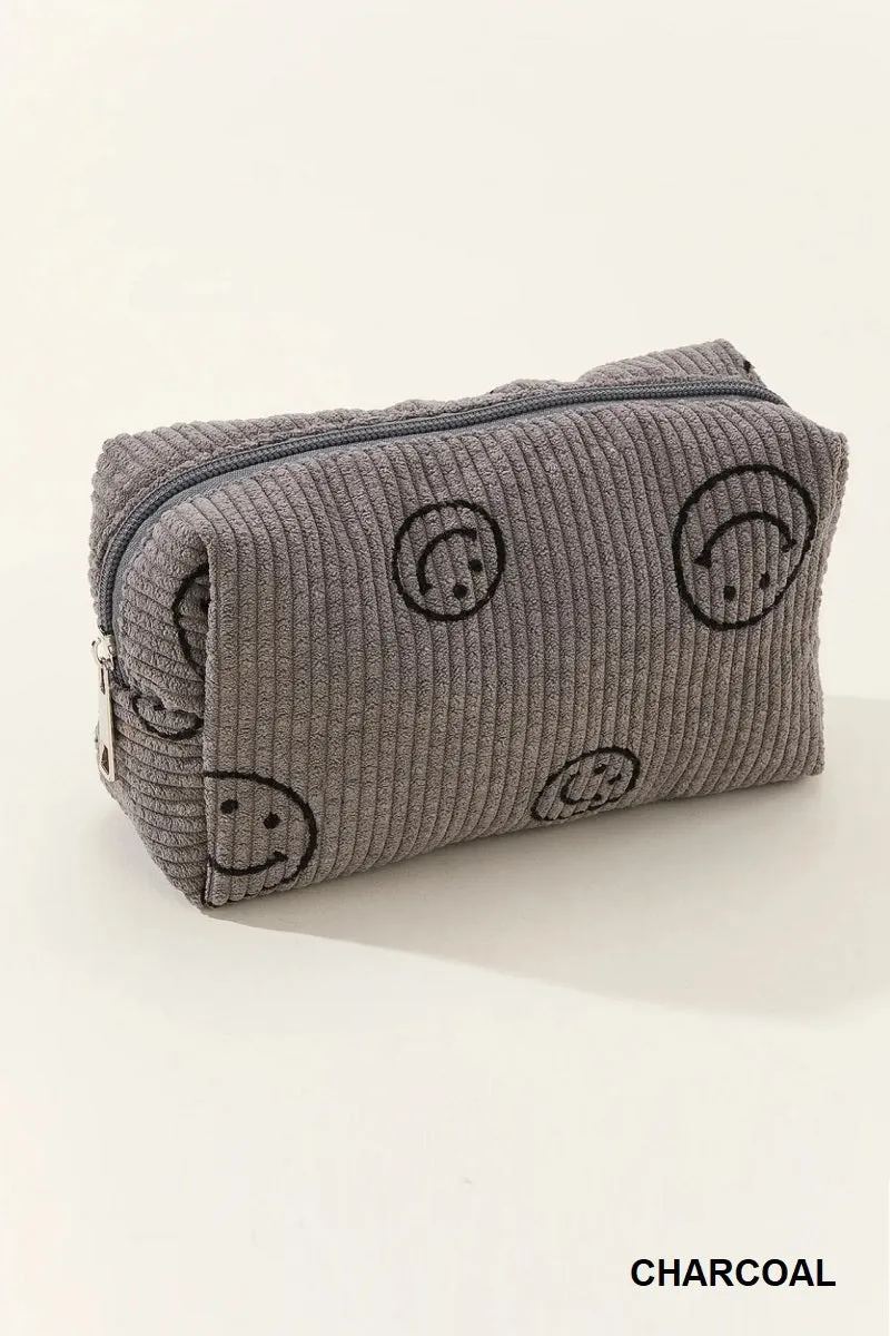 Smiley Cosmetic Bag
