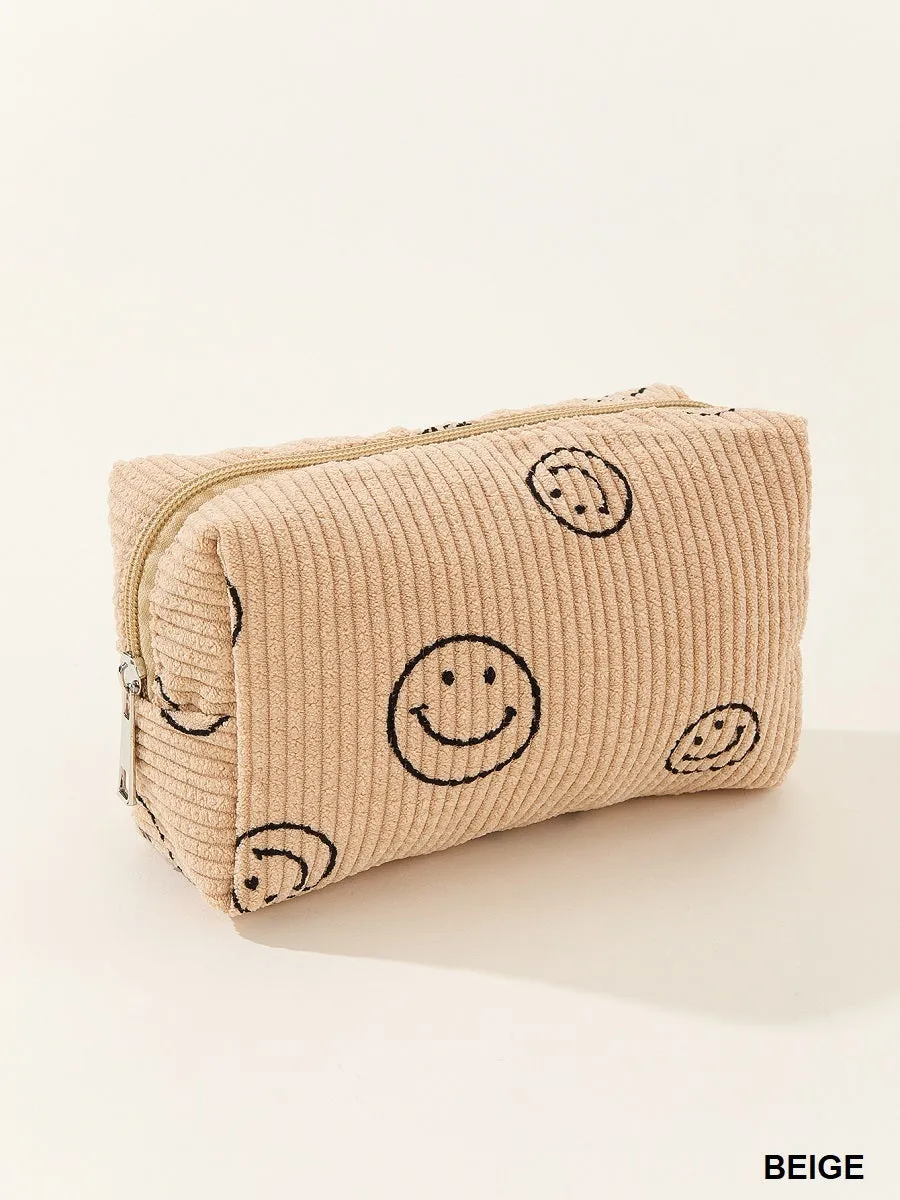Smiley Cosmetic Bag