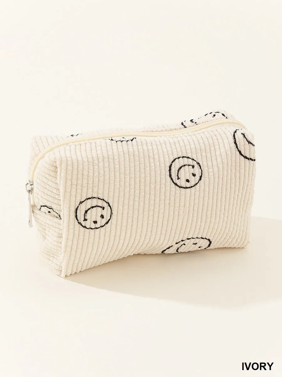 Smiley Cosmetic Bag