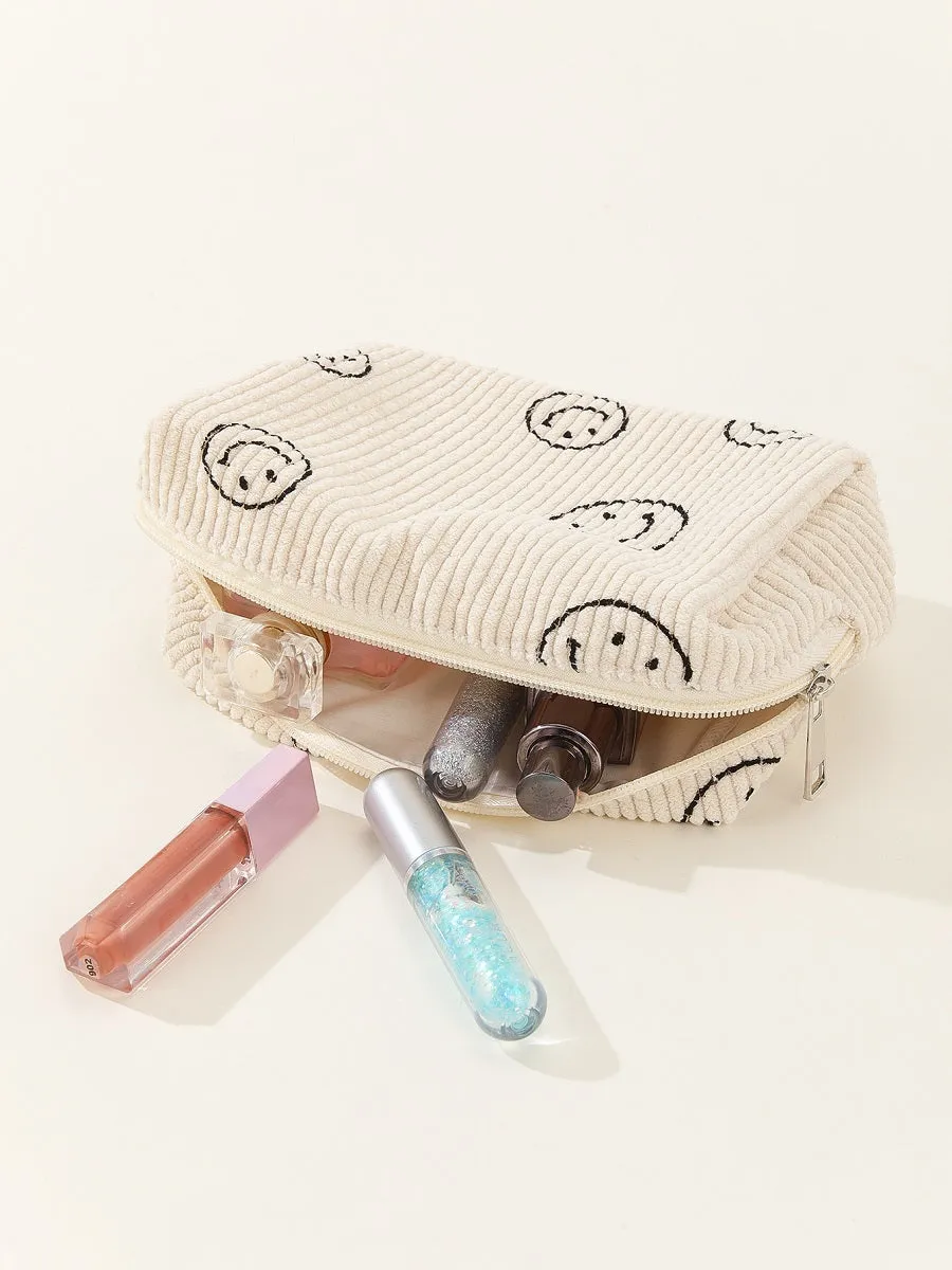 Smiley Cosmetic Bag