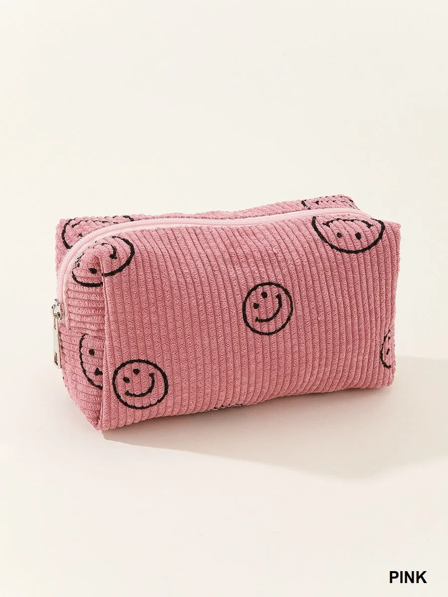 Smiley Cosmetic Bag