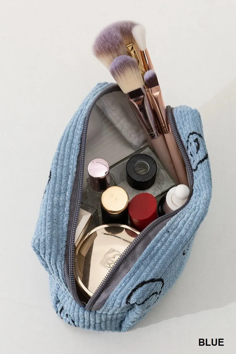 Smiley Cosmetic Bag