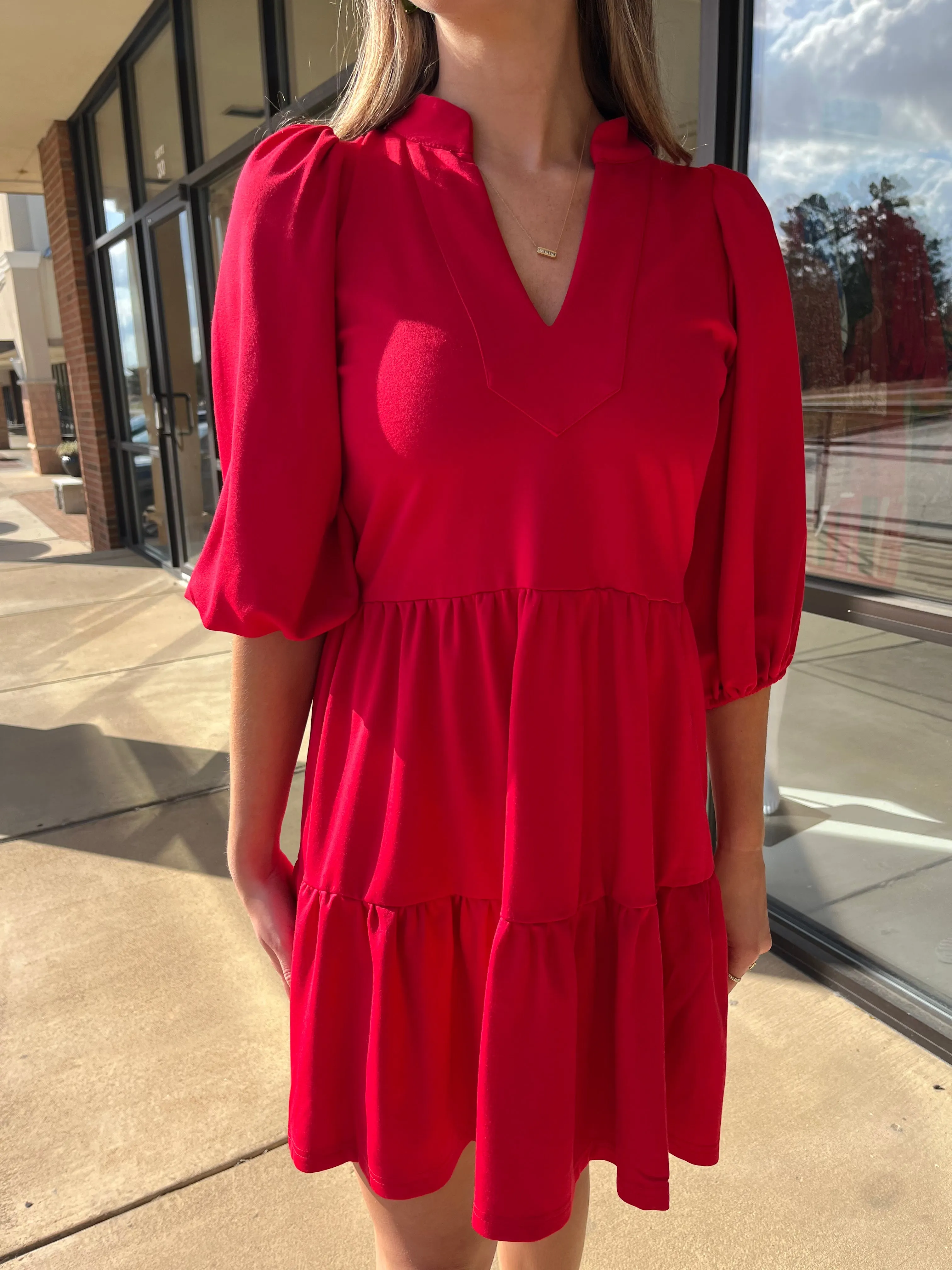 Smith & Quinn Tory Dress- Red