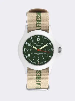 Solar Field sand watch Kelton x Ines de la Fressange Paris