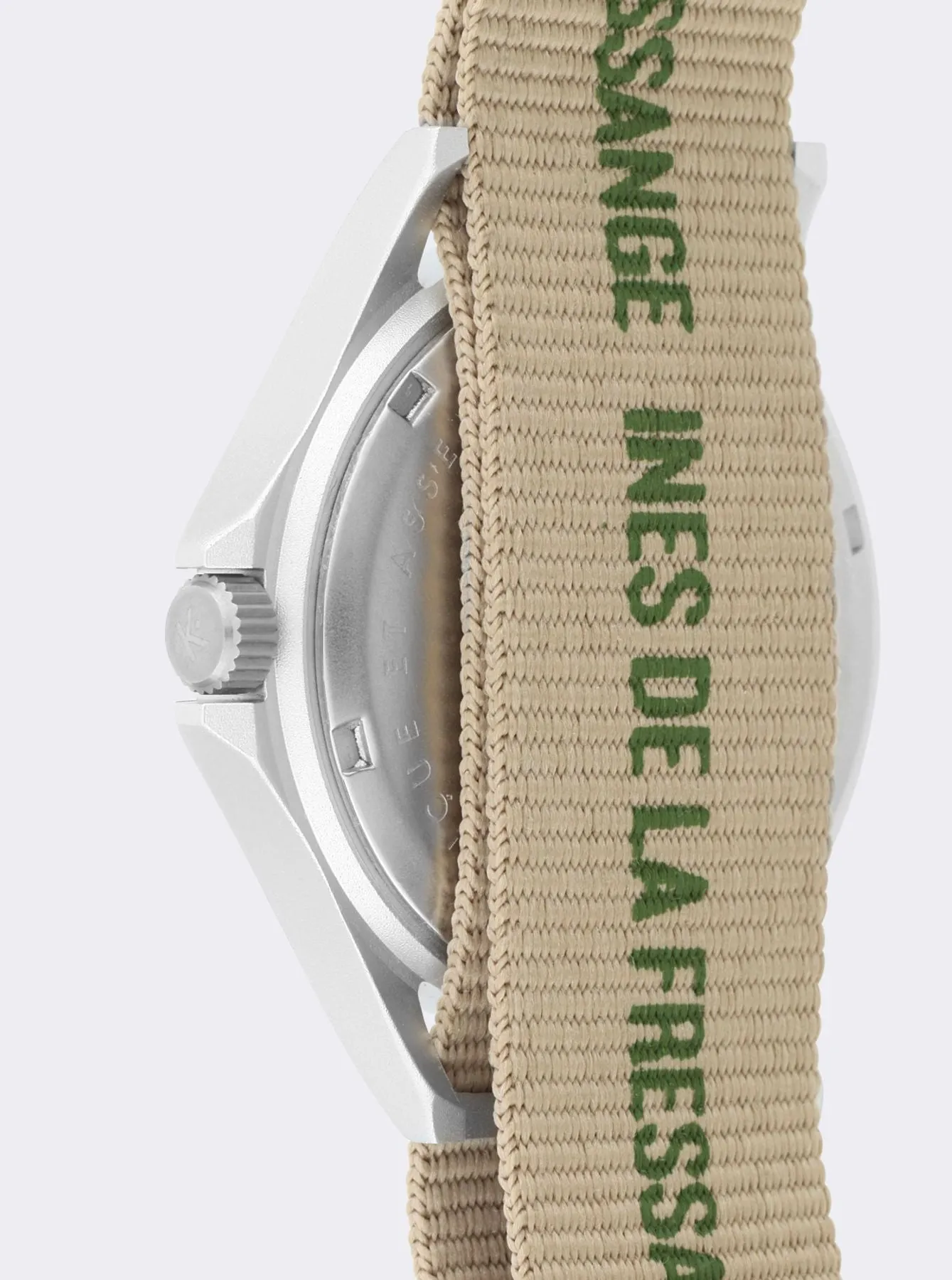 Solar Field sand watch Kelton x Ines de la Fressange Paris