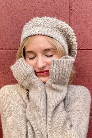 Sophie Handknit Wool Beret