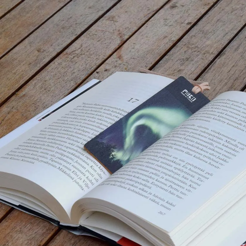 Souvenir Northern Lights bookmark