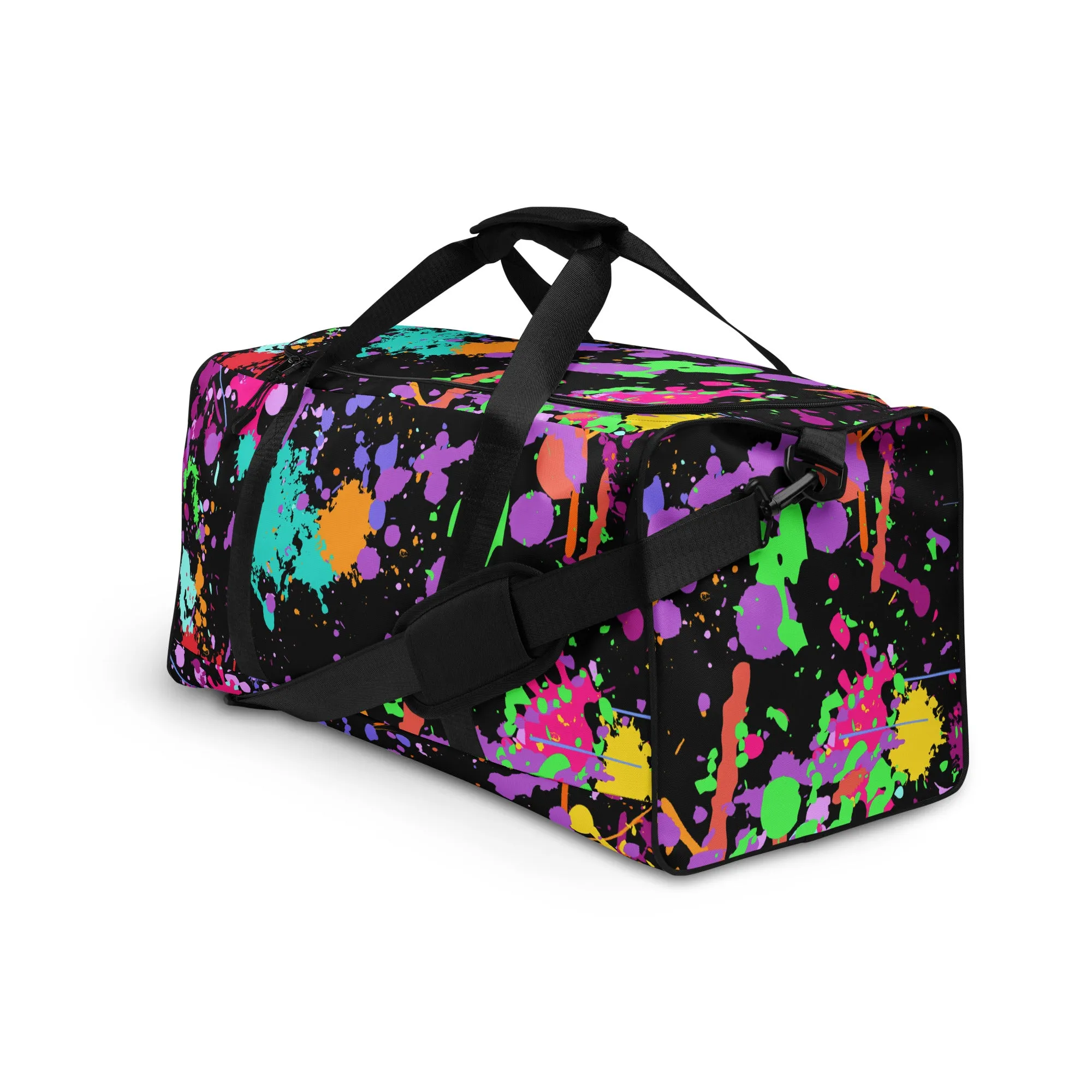 Splatter Paint Duffel Bag