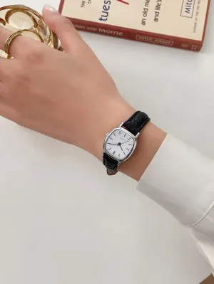 Square Pointer Quartz Watch - Design 4