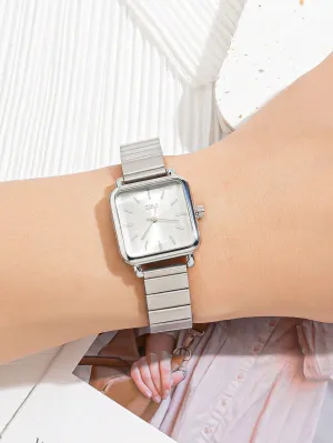 Square Pointer Quartz Watch