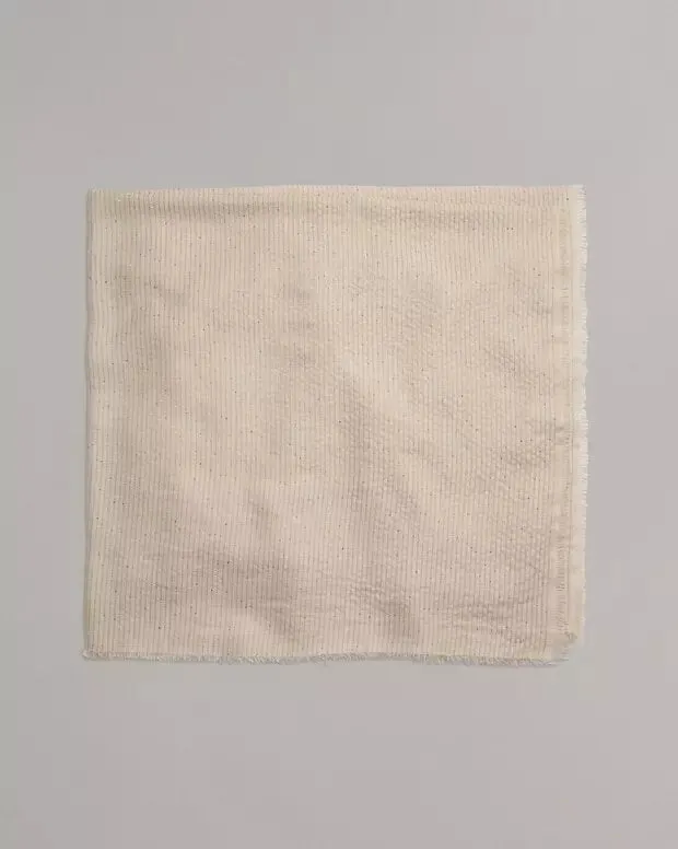 Stella Sequin Scarf in Beige
