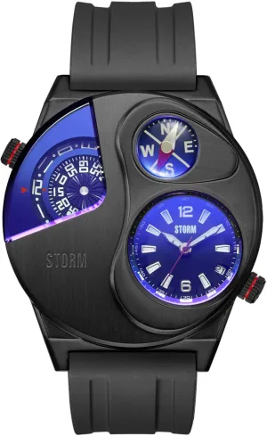 Storm Navitrek Rubber Slate Blue Watch