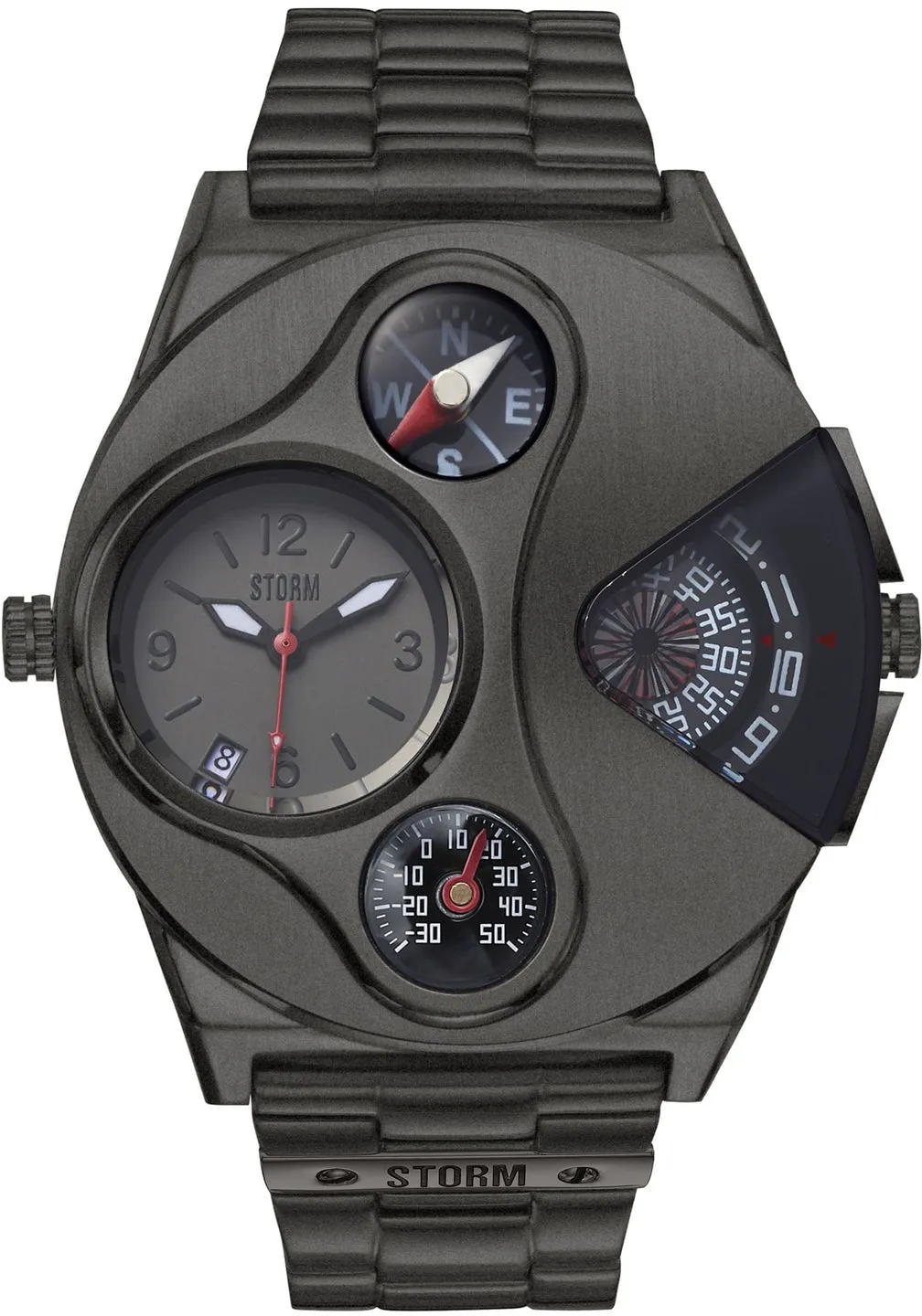 Storm V2 Navigator IP Matt Grey Watch