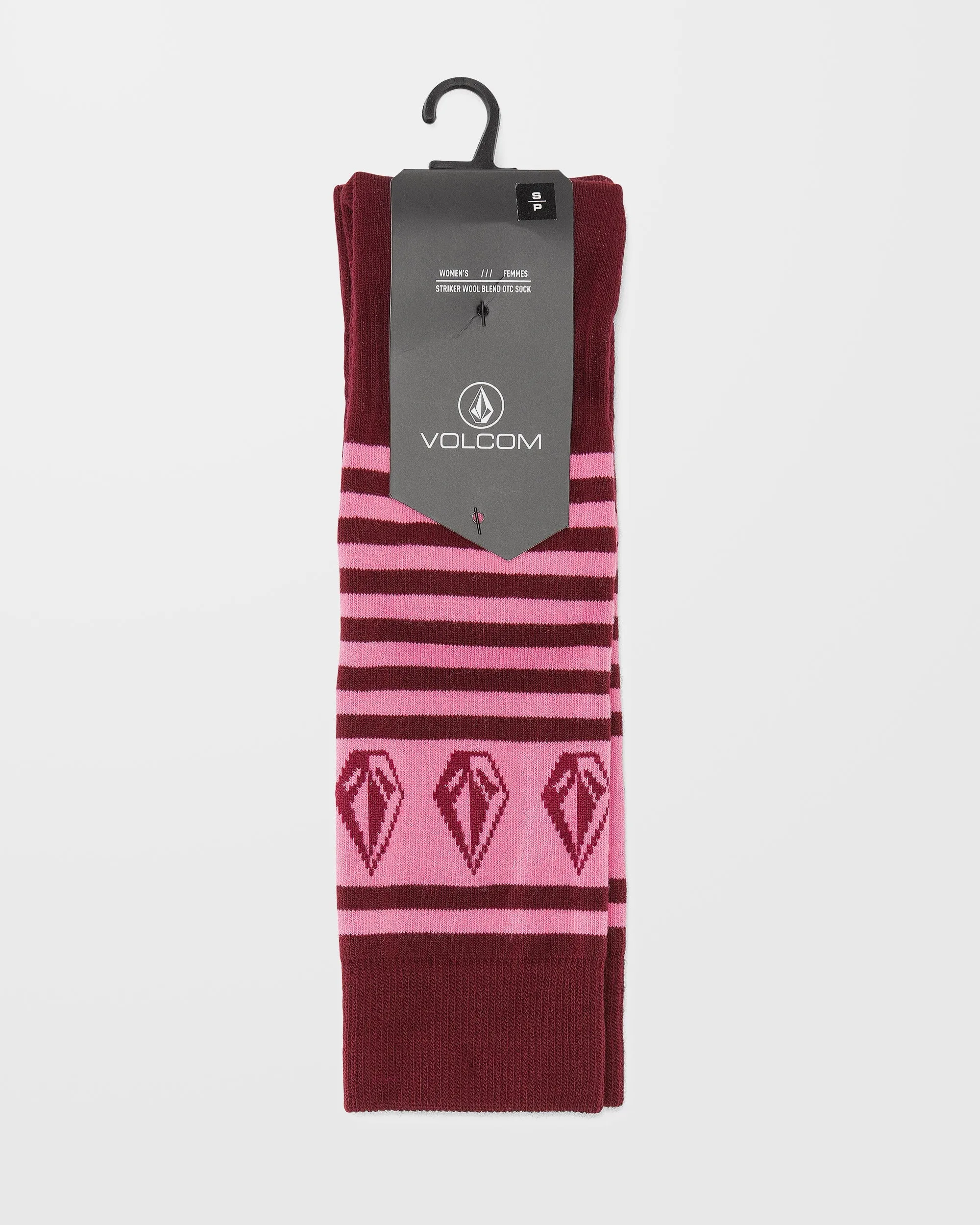 Striker Wool Blend Otc Socken - Burgundy