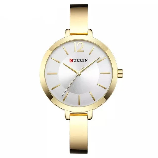 Stylish quartz wristwatches in ultra-thin stainless steel