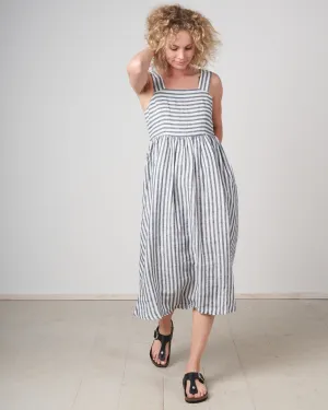 summer sundress - wide stripes