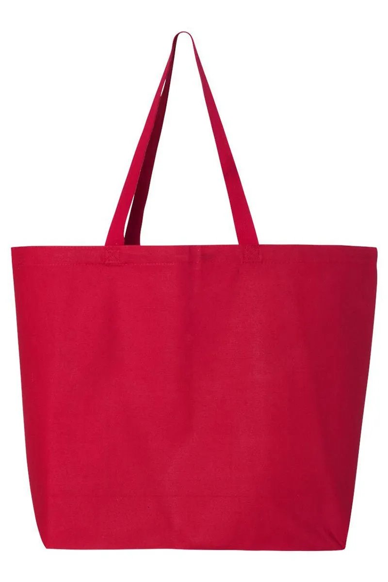Support American Farmers And Ranchers Canvas Jumbo Tote