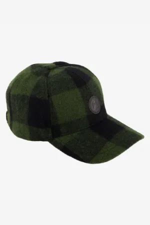 Swanndri Swanni Wool Check Baseball Cap