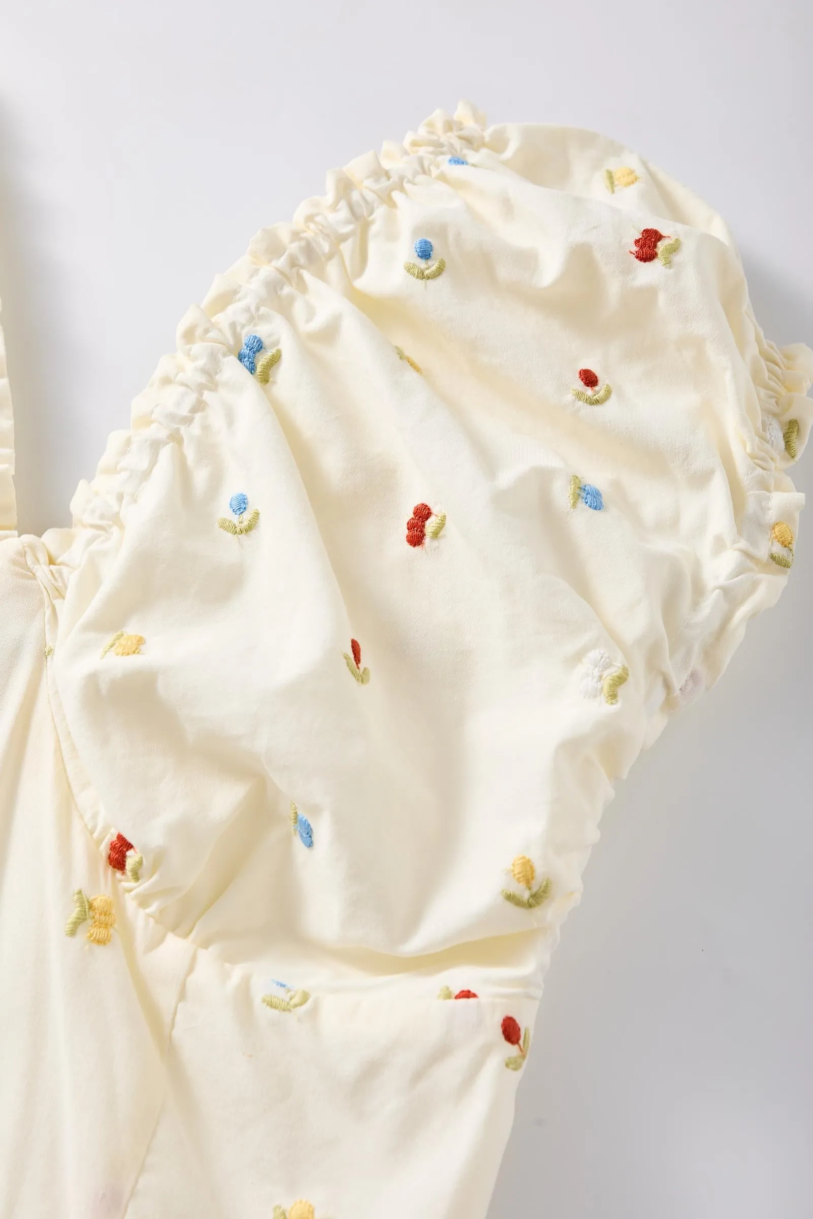 Sweet Maxi Summer Frock Featuring a Floral Print for Your Next Vacation