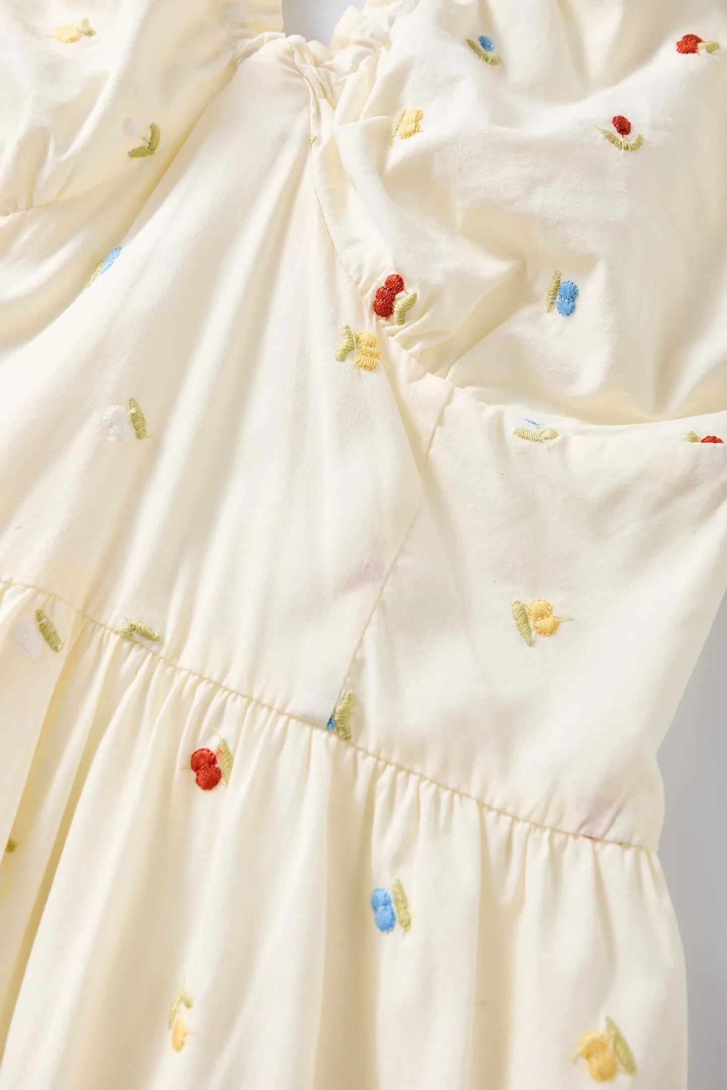 Sweet Maxi Summer Frock Featuring a Floral Print for Your Next Vacation