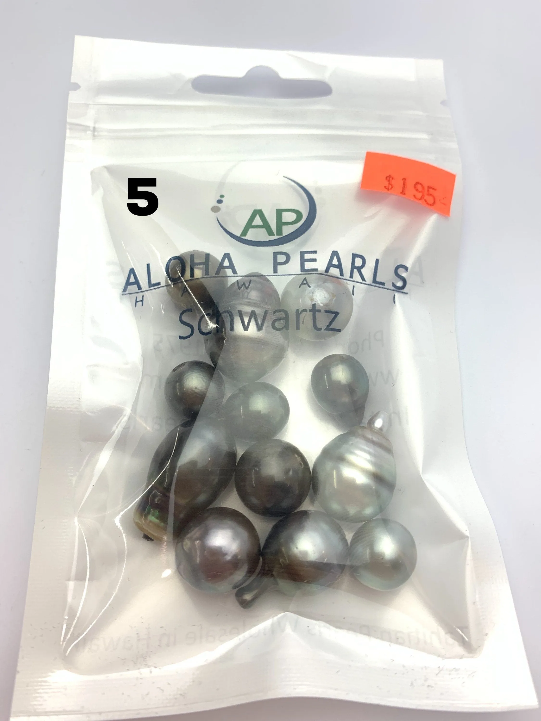 Tahitian Pearl Bags 9,12,14,15,pc (943)