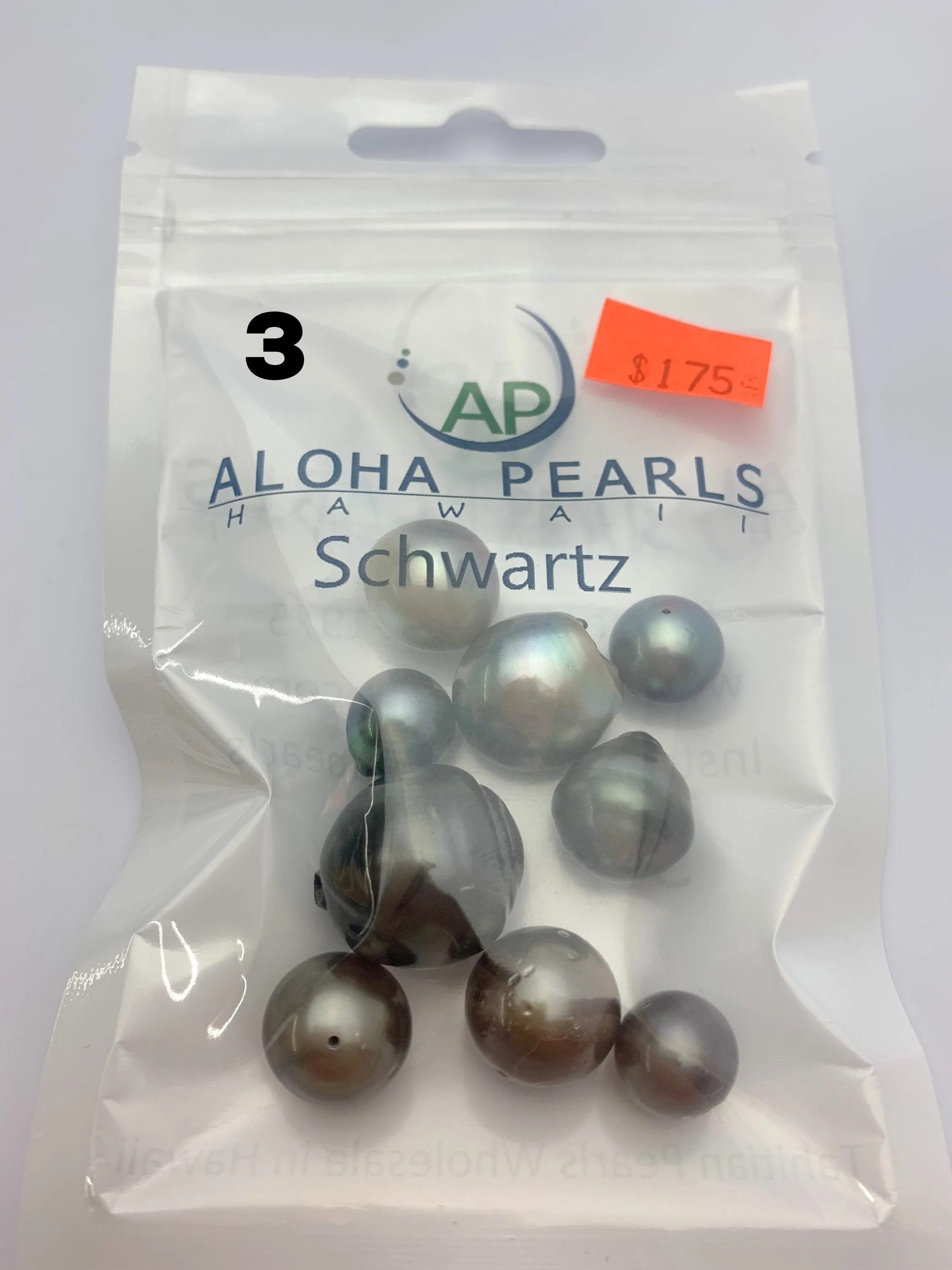 Tahitian Pearl Bags 9,12,14,15,pc (943)
