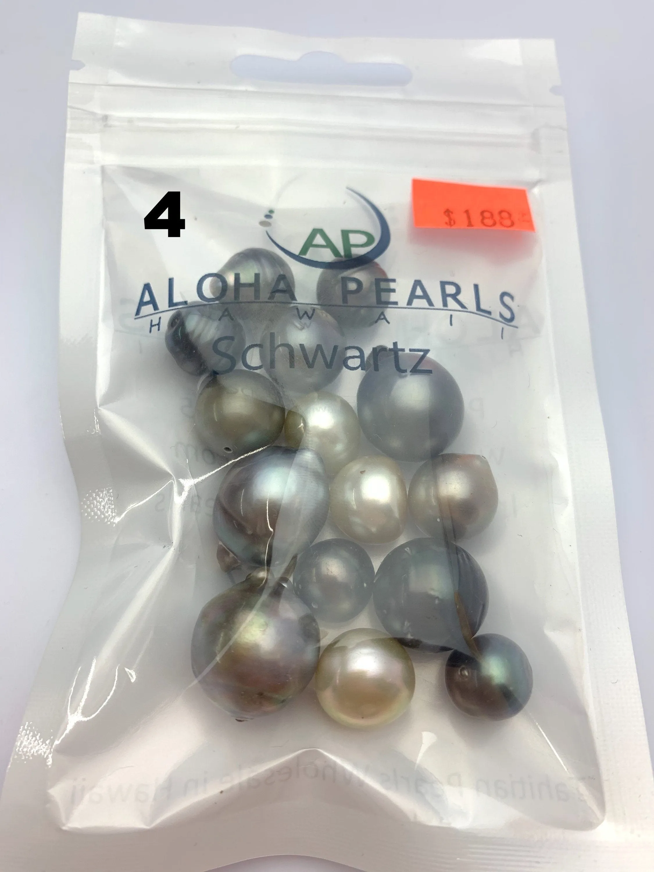 Tahitian Pearl Bags 9,12,14,15,pc (943)