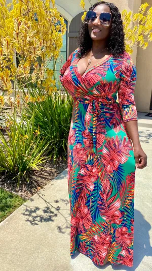 Take Me Back Maxi Dress