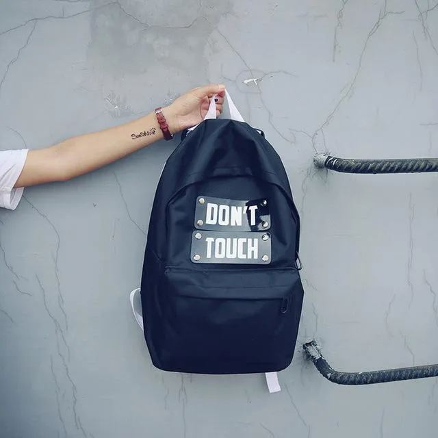 The Solid Letters Printing Bag.