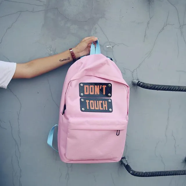 The Solid Letters Printing Bag.