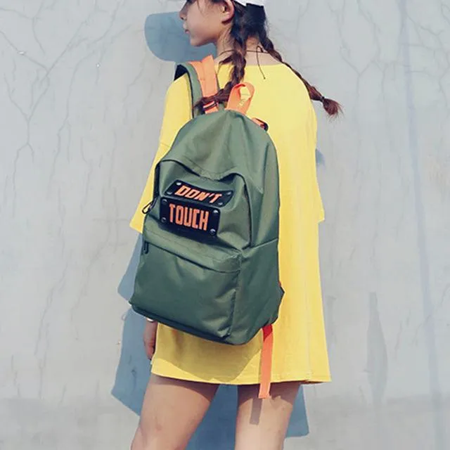 The Solid Letters Printing Bag.
