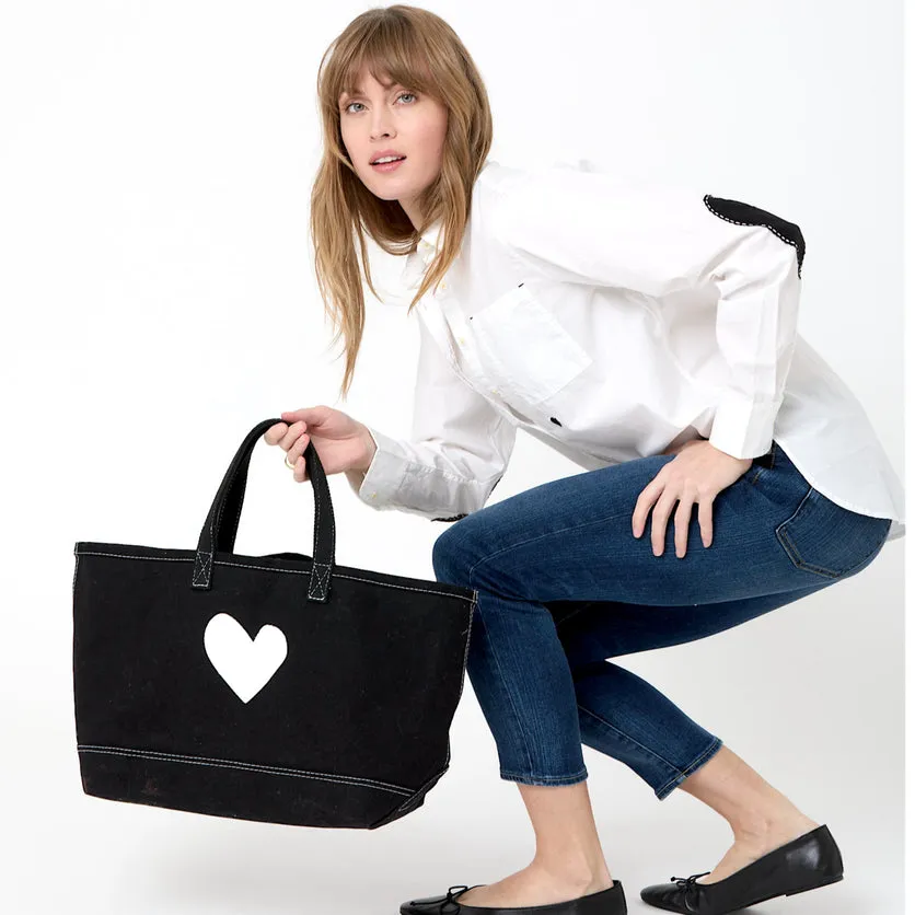 The Tote Imperfect Heart - Black