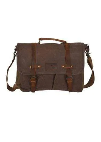 Thomas Cook Gundaroo Messenger Bag Coffee TCP1981BAG