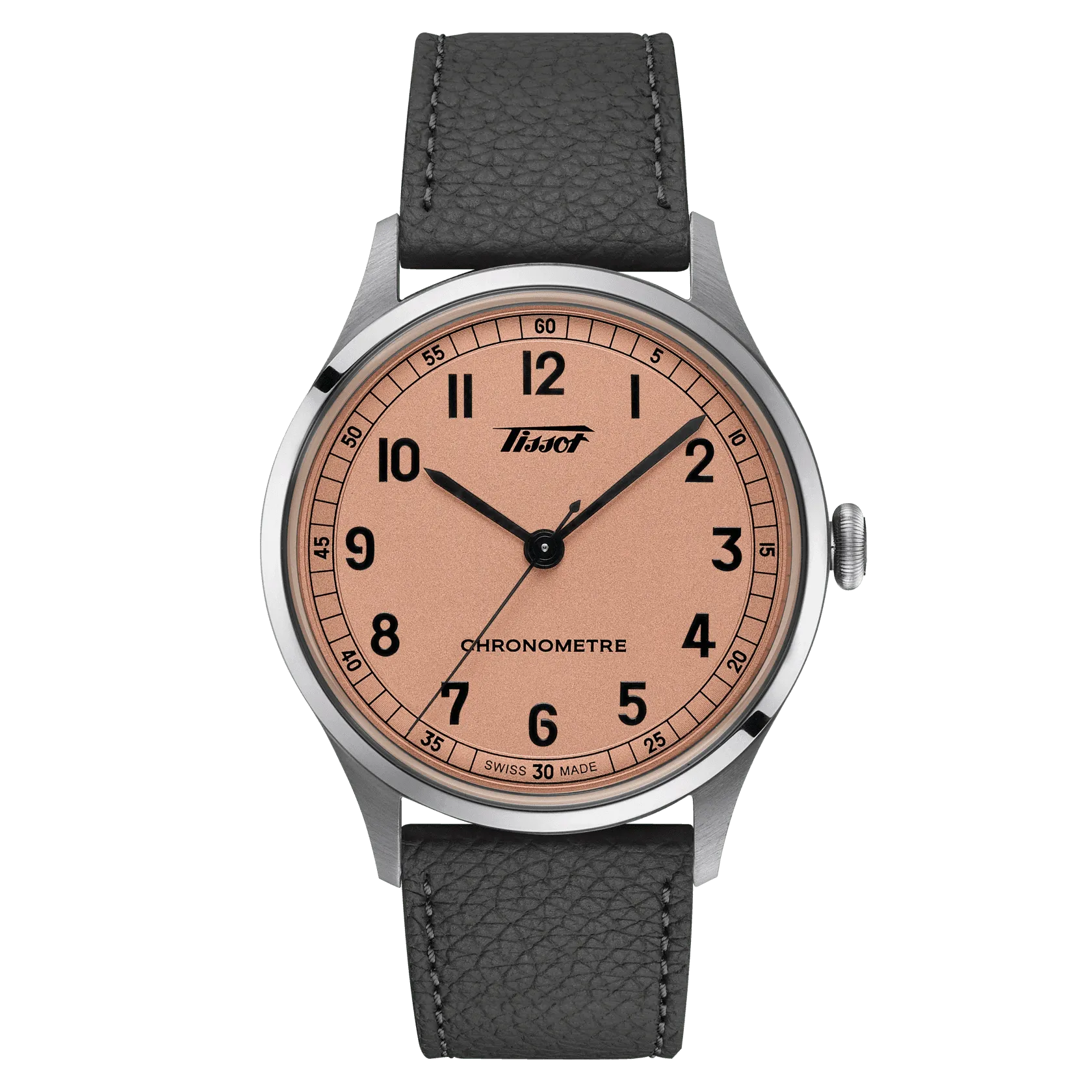 Tissot Heritage 1938 39mm Automatic COSC Pink Dial Men's Watch T1424641633200