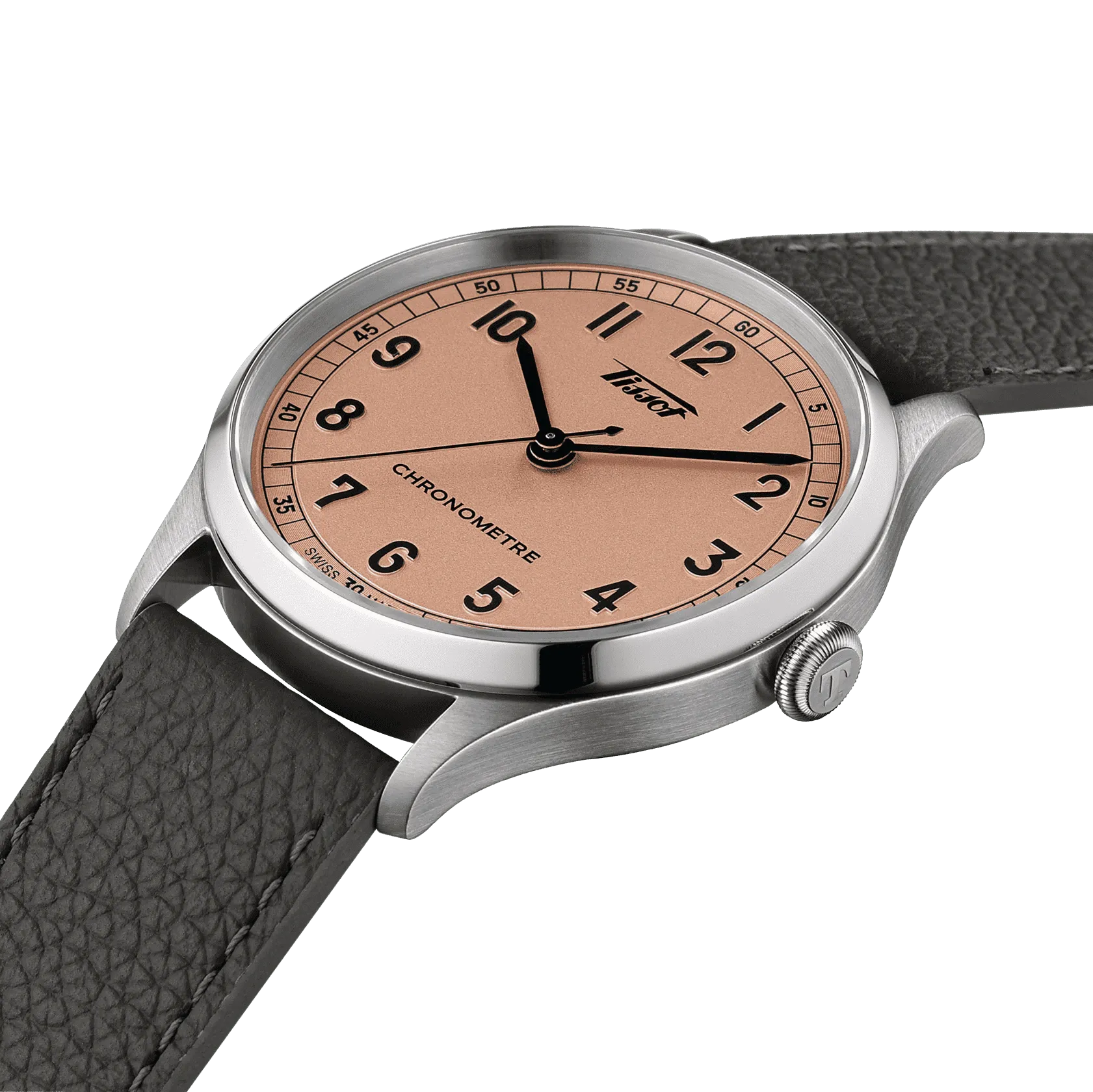 Tissot Heritage 1938 39mm Automatic COSC Pink Dial Men's Watch T1424641633200