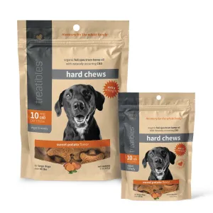 Treatibles® Full Spectrum Hemp Extra Strength 10mg CBD Hard Chews with Sweet Potato flavor